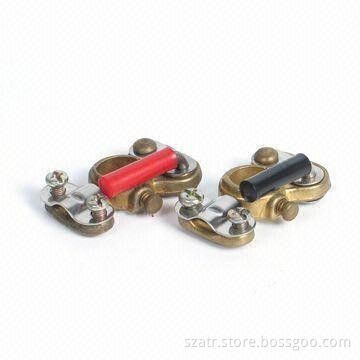 Battery Terminal with Brass Plating, Available in Various Models and Designs